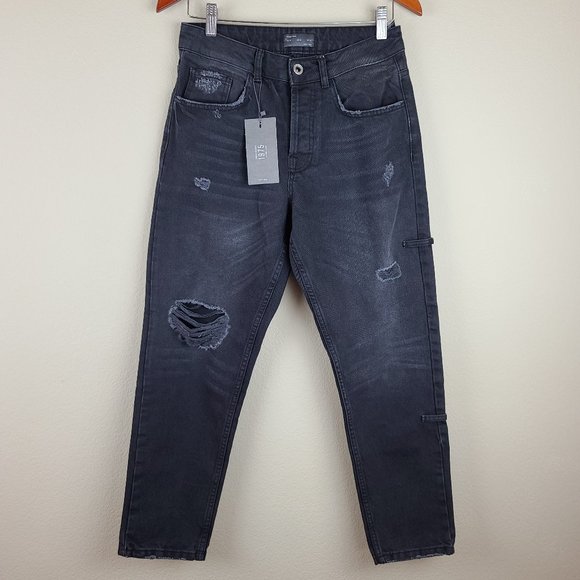 Zara Man distressed denim - Picture 2 of 9